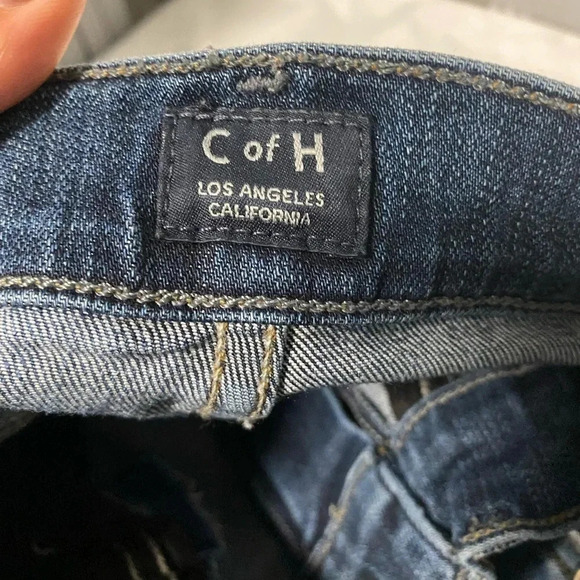 Citizens of Humanity | Rocket High Rise Skinny Jean in Blue Dark Wash - Size 25 - Picture 10 of 13